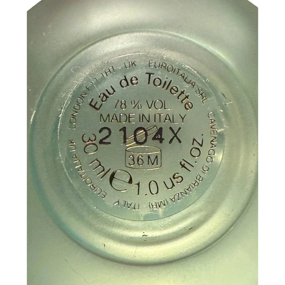 VERSACE DYLAN TURQUOISE EDT 1.Oz 30 Ml EDT Spray - One Spray Missing So 99.99% - Picture 3 of 3